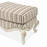 Michael Amini Lavelle Classic Pearl Chair Ottoman - Home Elegance USA