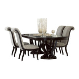 Homelegance - Savion 5 Piece Dining Room Set In Espresso - 5494-106-5Set