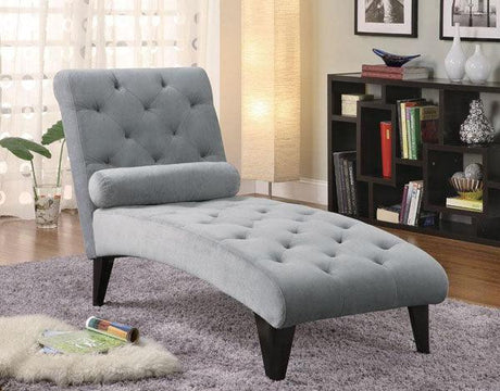 Coaster Furniture - Grey Chaise - 550067