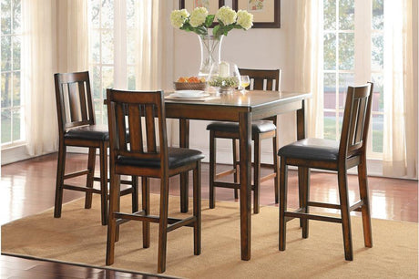 Homelegance - Delmar 5 Piece Counter Height Set - 5511-36