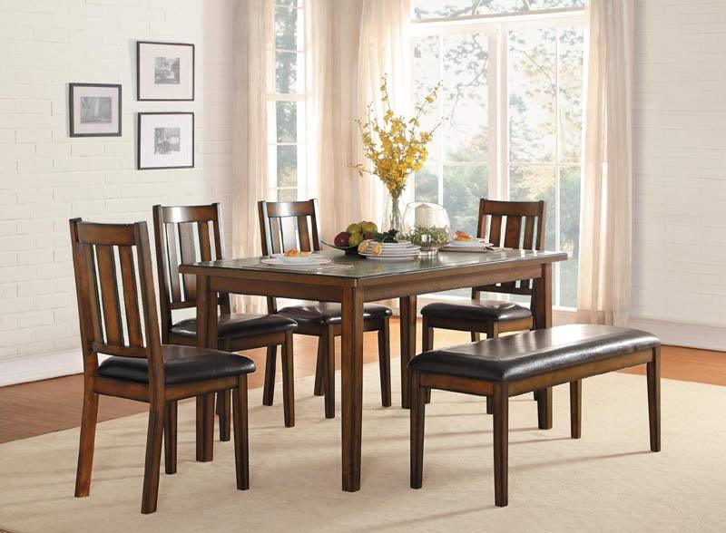 Delmar 6 Piece Dinette Set 5511 | Homelegance | Home Elegance USA