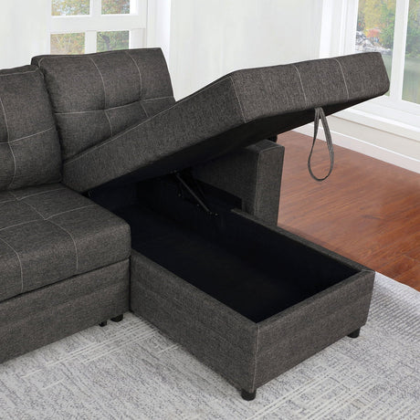 Vide - Sectional - Gray - Home Elegance USA