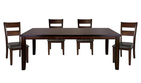 Homelegance - Mantello 5 Piece Dining Room Set - 5547-78-5Set