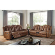 Alexia - Sofa & Loveseat - Brown
