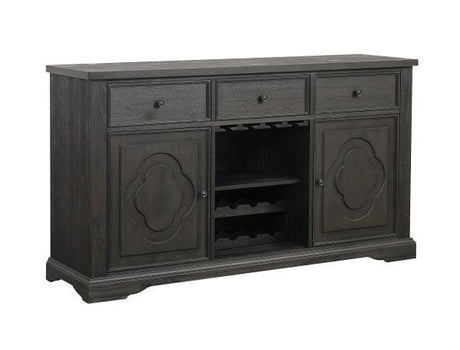 Arasina Dark Pewter Server 5559N - 40 | Homelegance | Home Elegance USA
