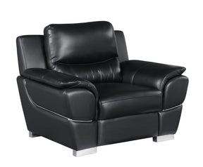 Genuine Leather Chair - Home Elegance USA