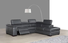 Agata Premium Leather Raf Sectional - 18204-Rhfc | J&M