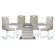 Glissand 5 Piece Rectangular Dining Table Set 5599-71-5 | Homelegance
