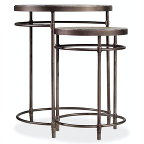 Saint Armand Nest of Tables Light Natural Finish – Hooker Furniture