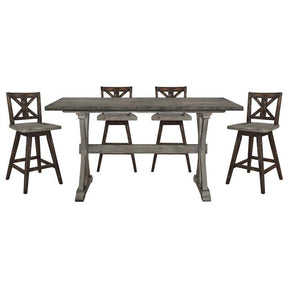 Amsonia 5 Piece Counter Height Dining Set 5602-36-5Set | Homelegance