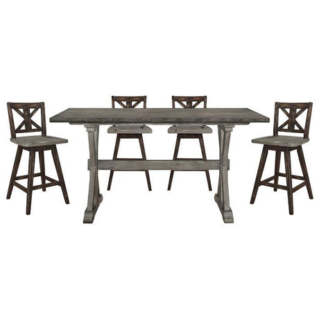 Amsonia 5 Piece Counter Height Dining Set 5602 - 36 - 5Set | Homelegance | Home Elegance USA