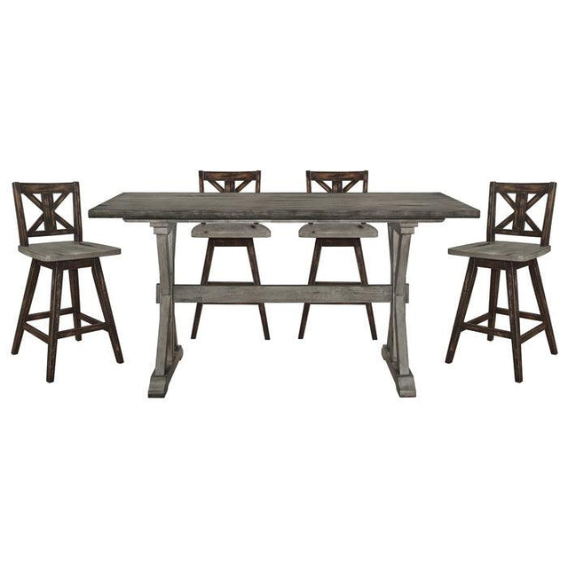 Amsonia 5 Piece Counter Height Dining Set 5602 - 36 - 5Set | Homelegance | Home Elegance USA