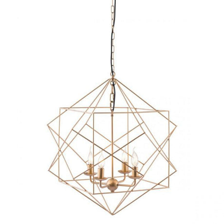 Zuo Penta Ceiling Lamp Gold