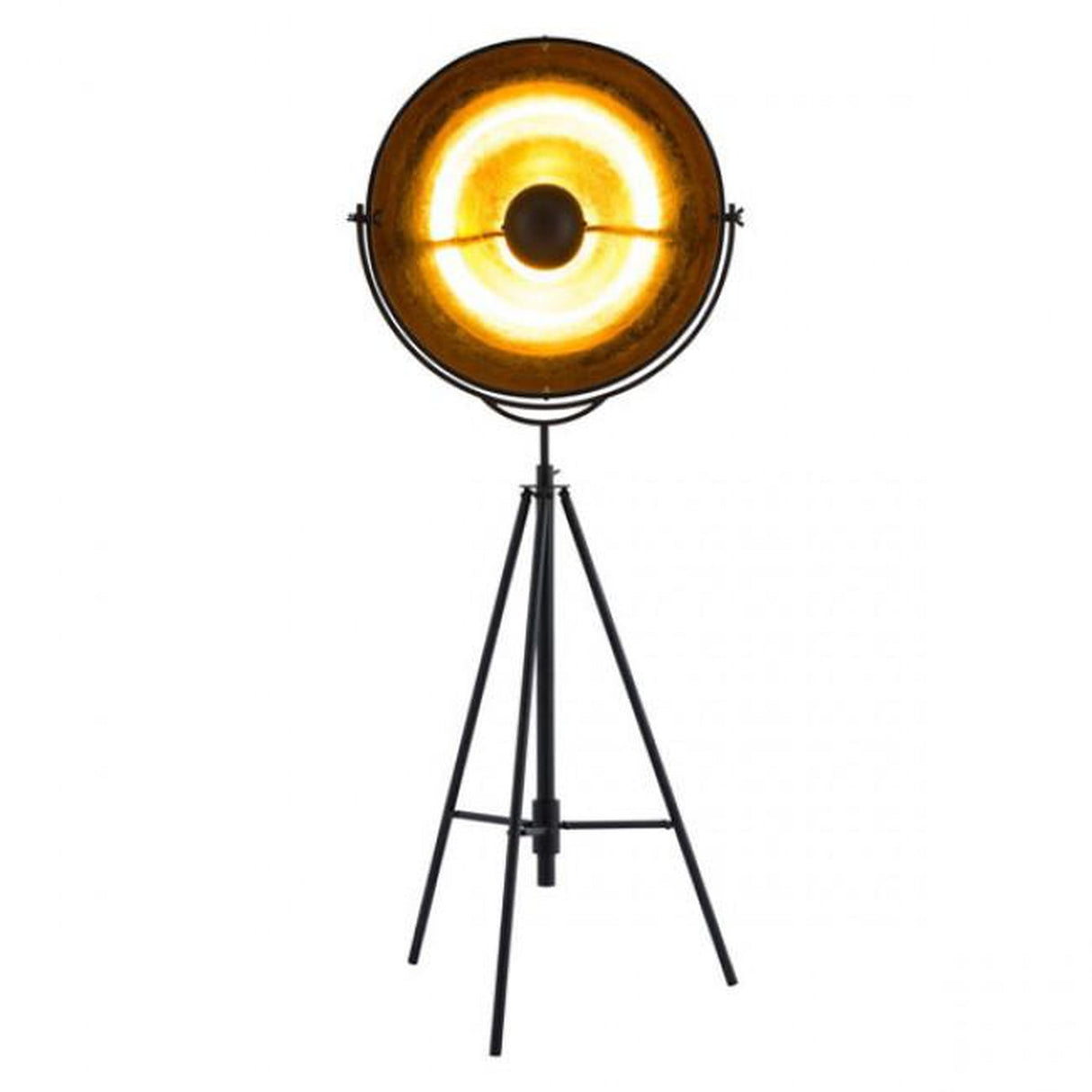 Zuo Vauxhall Floor Lamp Antique Black