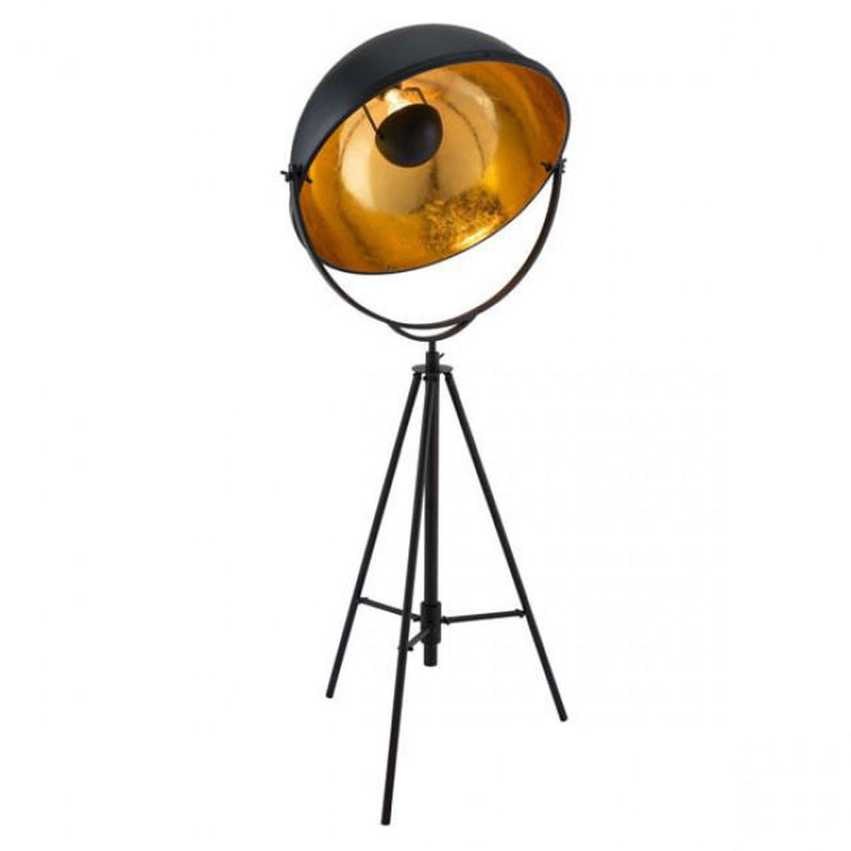 Zuo Vauxhall Floor Lamp Antique Black