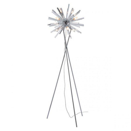 Zuo Savoy Floor Lamp Chrome