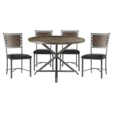 Homelegance - Fideo 5 Piece Round Dining Set - 5606-45Rd-5Set