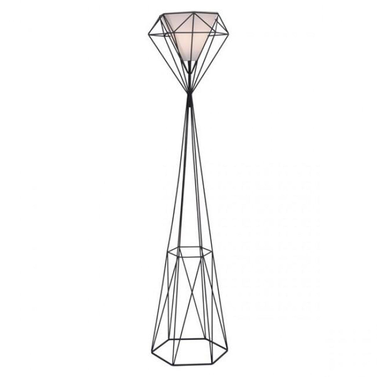 Zuo Delancey Floor Lamp Black