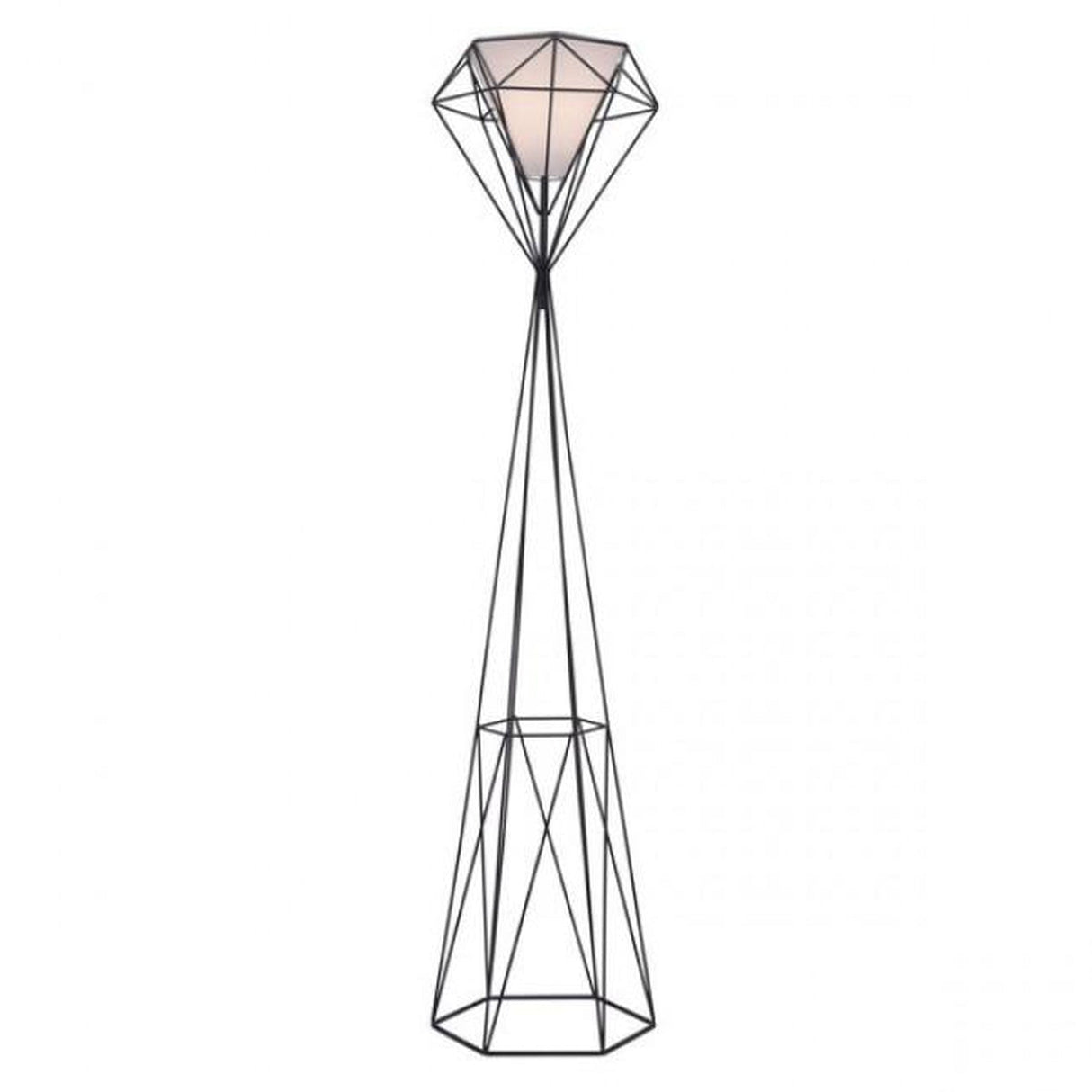 Zuo Delancey Floor Lamp Black