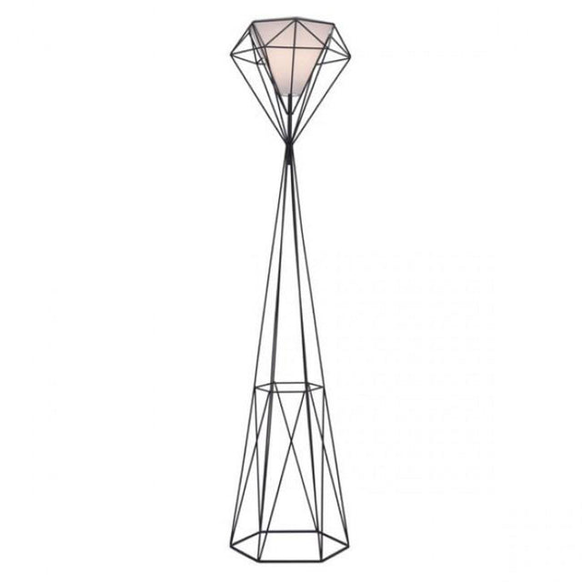 Zuo Delancey Floor Lamp Black