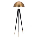 Zuo Mascot Floor Lamp Brass & Black