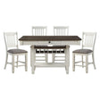 Granby 5 Piece Dining Room Set In Antique Gray 5627Nw-36-5Set | Homelegance