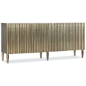 German Silver Foil Console Table with Storage – Hooker Furniture