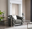 Glory Furniture Sapphire G0590A-C Chair ,  Gray - Home Elegance USA