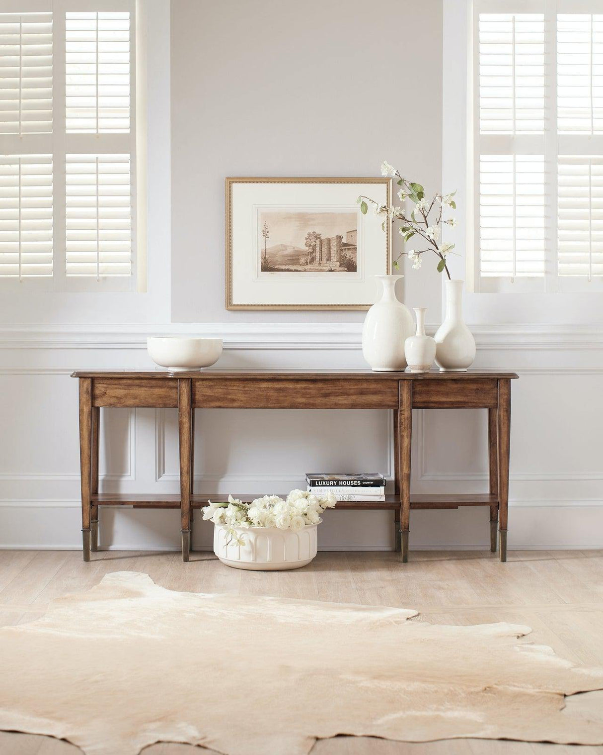 5660 - 85 Skinny Console Table | Hooker | Home Elegance USA