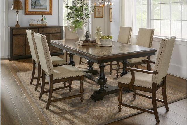 Homelegance - Stonington 7 Piece Dining Table Table Set - 5703*7