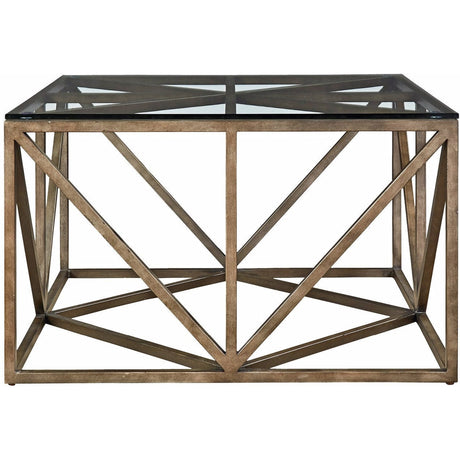 Universal Furniture Authenticity Truss Square Cocktail Table