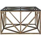 Authenticity Truss Square Cocktail Table | Universal - 572801 - Home Elegance USA - 1