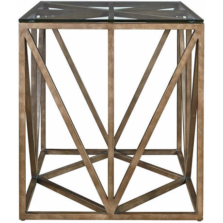 Universal Furniture Authenticity Truss Square End Table