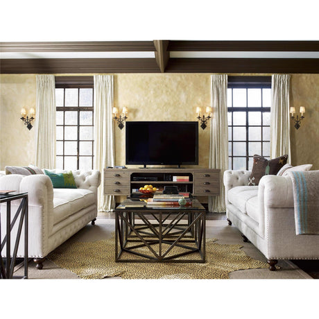Authenticity Truss Square End Table | Universal