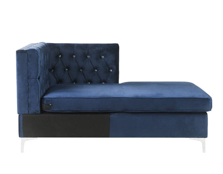 Acme Furniture - Jaszira Chaise in Blue - 57343
