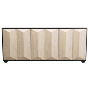 Sapphire Credenza – Chamois Gray Eucalyptus Veneer & Ebony Oak Veneer | Arteriors