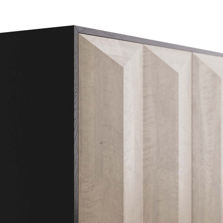 Sapphire Credenza – Chamois Gray Eucalyptus Veneer & Ebony Oak Veneer | Arteriors