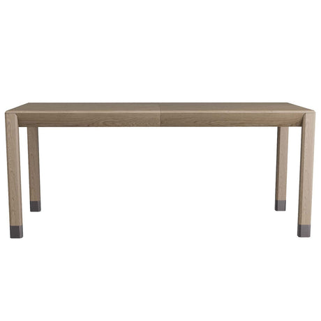 Arteriors Springer Dining Table in Tortoise Oak Veneer & Bronze Brass