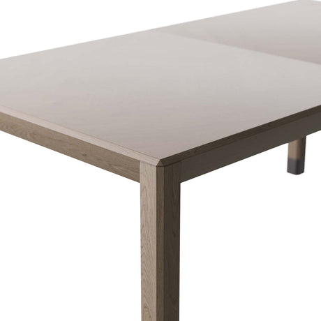 Arteriors Springer Dining Table in Tortoise Oak Veneer & Bronze Brass