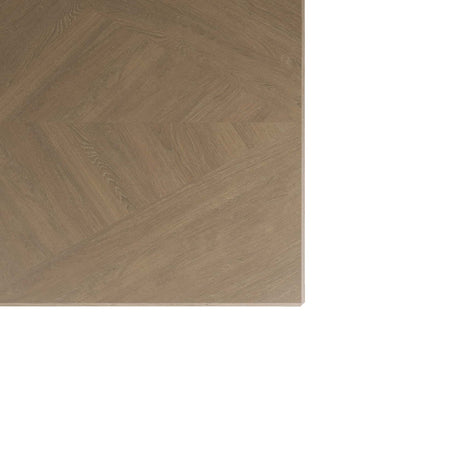 Arteriors Springer Dining Table in Tortoise Oak Veneer & Bronze Brass