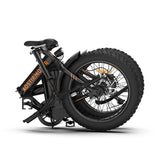 AOSTIRMOTOR Folding Electric Bike Ebike Bicycle 500W Motor 20" Fat Tire With 36V/13Ah Li-Battery Beach Snow Bicycle  A20