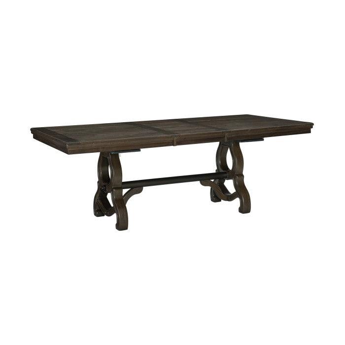 Homelegance - Gloversville Dining Table In Brown - 5799-86