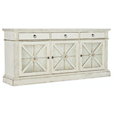 Hooker Furniture Sanctuary Premier Console Entertainment Blanc