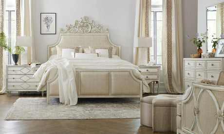 Hooker Furniture Sanctuary Anastasie Upholstered Bed - King