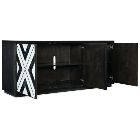 Hooker Furniture Sanctuary Noir Et Blanc Entertainment Console