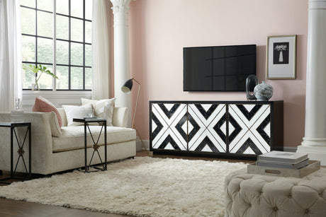 Hooker Furniture Sanctuary Noir Et Blanc Entertainment Console