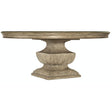 Castella 72-Inch Round Urn Dining Table Antique Slate Finish – Hooker Furniture