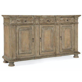 Castella 72in Credenza in Antique Slate - Hooker Furniture
