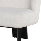 Divani Casa Ladean Modern White Accent Chair - Home Elegance USA