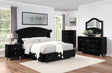 Zohar - 5 Piece Queen Bedroom Set With Chest - Black